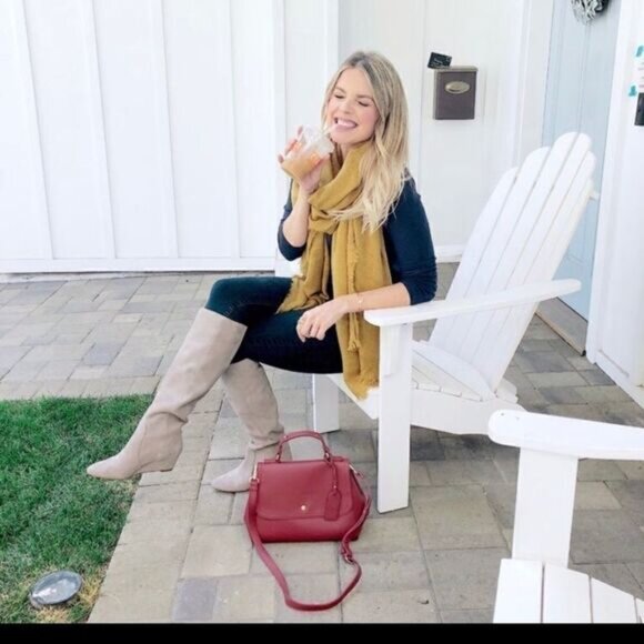 Sole Society Red Satchel - Picture 2 of 8